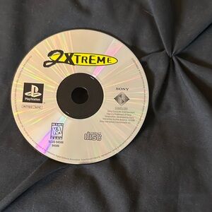 Sony XTreme PlayStation Disc with Black and Silver